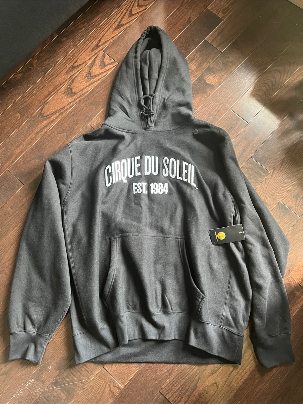 Cirque du Soleil Black Pullover Hoodie - EST. 1984